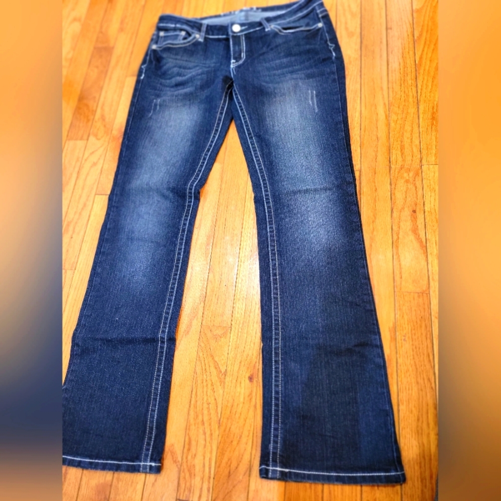 Women's Blue Jeans Rue 21 Sz 9/10 Like New